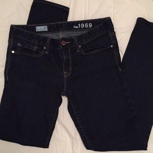 Gap 1969 Always Skinny Dark Wash Jeans